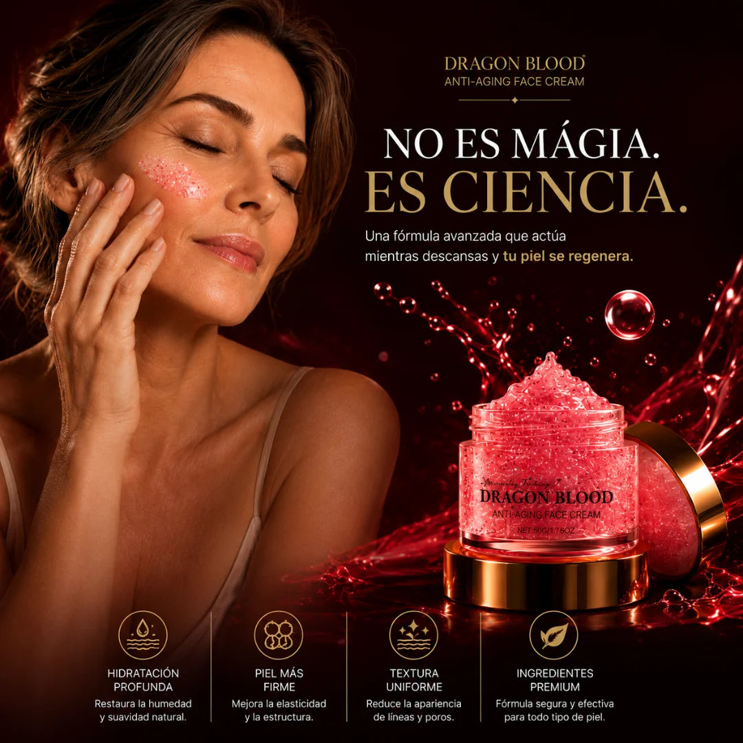 Dragon Blood | La fórmula facial para quienes ya probaron mil cremas sin ver cambios