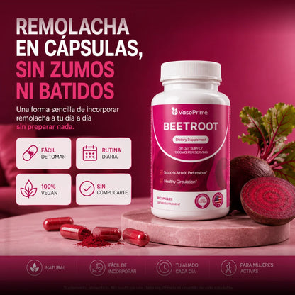 BeetRoot: Un empujón natural para sentirte más activa - TuRitual