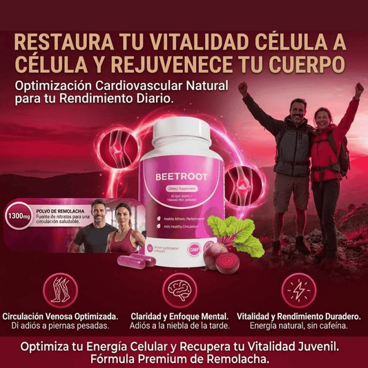Suplemento Natural para Mejorar Circulación y Recuperar tu Energía