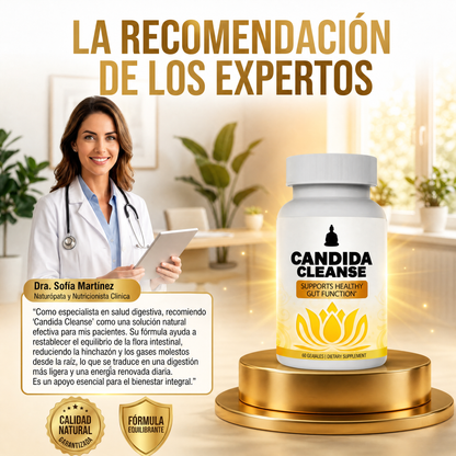 DESINFLAMA TU ABDOMEN Y RECUPERA TU BIENESTAR REGULANDO TU CANDIDA