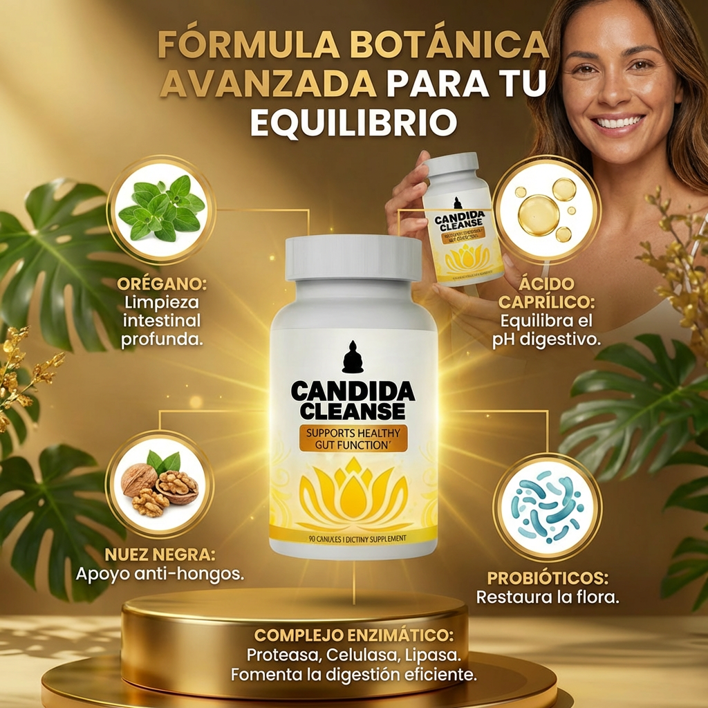 DESINFLAMA TU ABDOMEN Y RECUPERA TU BIENESTAR REGULANDO TU CANDIDA
